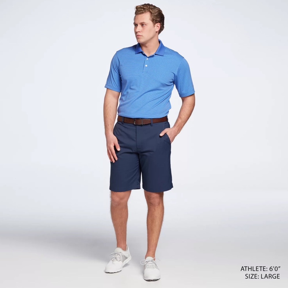 Walter Hagen Men’s Essential Stripe Golf Polo (NWT) - Picture 2 of 6